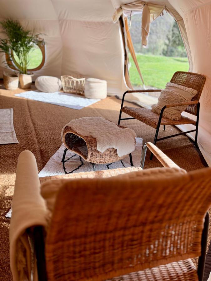 Готель Glamping Gozdna Jasa Бовец Екстер'єр фото