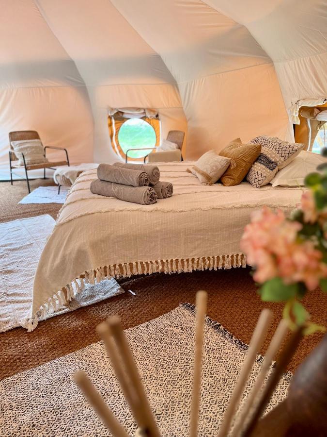 Готель Glamping Gozdna Jasa Бовец Екстер'єр фото